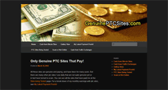 Desktop Screenshot of genuineptcsites.com